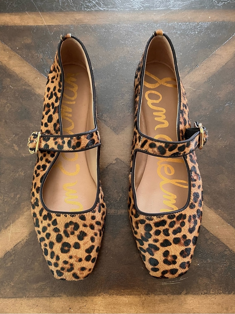 Sam Edelman Cheetah Print Flats Size 10